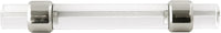 Crystal Palace Collection Pull 3'' cc Crysacrylic with Polished Nickel Finish HH075857-CA14