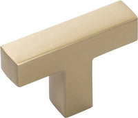 Skylight Collection T-Knob 1-5/8'' x 3/8'' Elusive Golden Nickel Finish HH079668-EGN