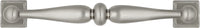 Somerset Collection Pull 5-1/16'' cc Satin Nickel Finish HH74638-SN