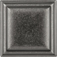 Somerset Collection Knob 1-5/16'' Square Black Nickel Vibed Finish HH74639-BNV
