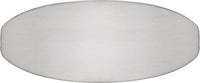 Wisteria Collection Knob 1-3/4'' x 3/4'' Satin Nickel Finish HH74674-SN
