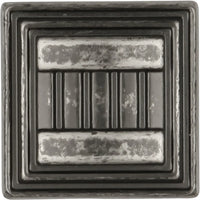 Sydney Collection Knob 1-1/16'' Square Black Nickel Vibed Finish HH74679-BNV