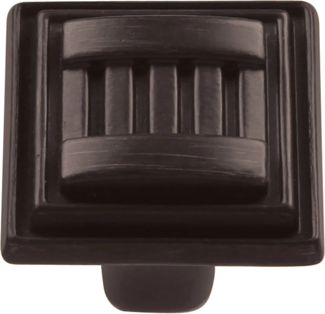 Sydney Collection Knob 1-1/16'' Square Vintage Bronze Finish HH74679-VB