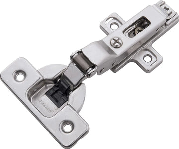 Hinge Concealed Half Overlay Frameless Soft Close Clip On Polished Nickel Finish HH74721-14