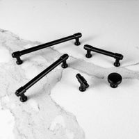 Piper Collection Hook 1-1/8'' cc Matte Black Finish H077859MB
