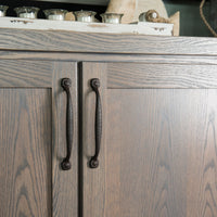 Refined Rustic Collection Pull 5-1/16'' cc Rustic Iron Finish P2998-RI