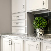 Williamsburg Collection Pull 5-1/16'' cc Satin Nickel Finish P3052-15