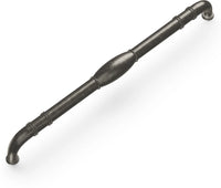 Williamsburg Collection Appliance Pull 18'' cc Black Nickel Vibed Finish K50-BNV