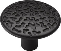 Southwest Lodge Collection Knob 1-1/16'' Diameter Colonial Black Finish P102-CB