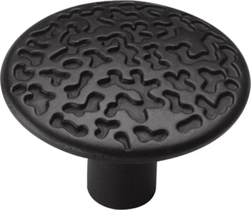 Southwest Lodge Collection Knob 1-1/16'' Diameter Colonial Black Finish P102-CB