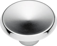Metropolis Collection Knob 1-1/2'' Diameter Chrome Finish P113-26