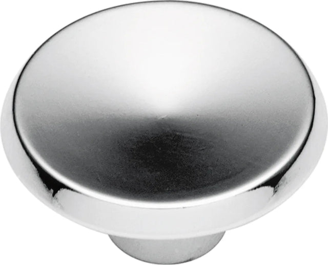 Metropolis Collection Knob 1-1/2'' Diameter Chrome Finish P113-26