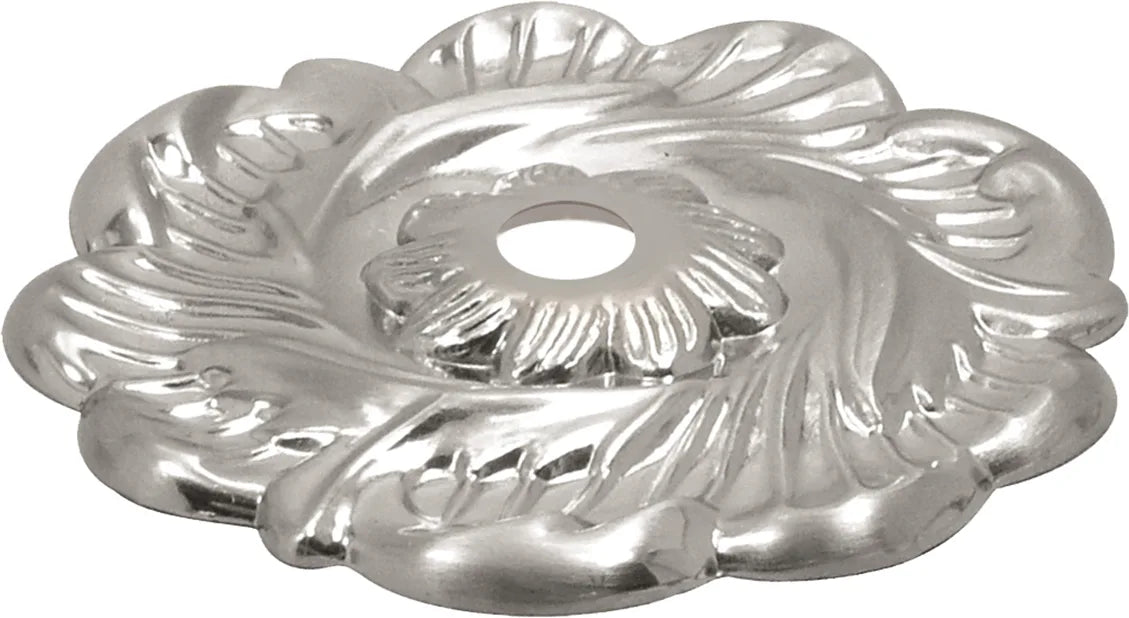 Cavalier Collection Backplate 2-3/8'' Diameter Satin Nickel Finish P138-SN