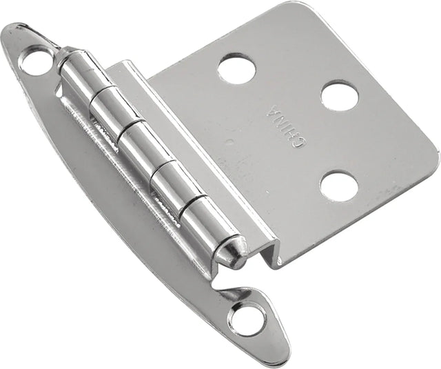 Hinge 3/8'' Inset Surface Face Frame Free Swinging Chrome Finish P140-26