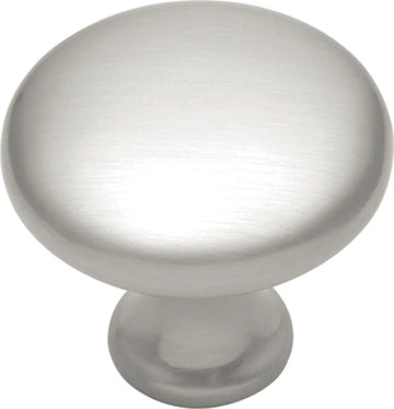 Conquest Collection Knob 1-1/8'' Diameter Satin Nickel Finish P14255-SN