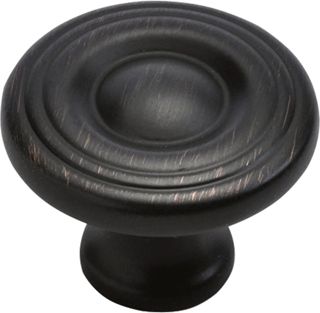 Conquest Collection Knob 1-3/16'' Diameter Vintage Bronze Finish P14402-VB