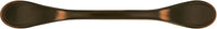 Conquest Metropolis Collection Pull 3'' cc Oil-Rubbed Bronze Highlighted Finish P14444-OBH