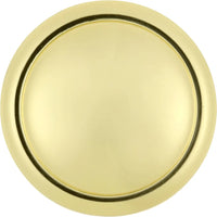 Conquest Collection Knob 1-3/8'' Diameter Polished Brass Finish P14848-3