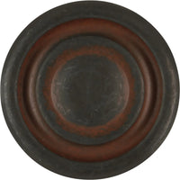 Manchester Collection Knob 1-3/8'' Diameter Rustic Iron Finish P2011-RI
