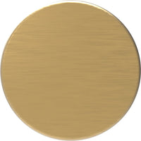 American Diner Collection Knob 1'' Diameter Brushed Golden Brass Finish P2140-BGB