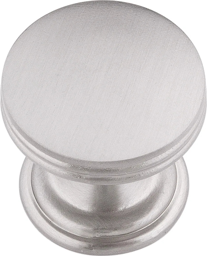 American Diner Collection Knob 1'' Diameter Stainless Steel Finish P2140-SS