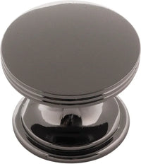 American Diner Collection Knob 1-3/8'' Diameter Black Nickel Finish P2142-BLN