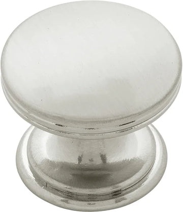 American Diner Collection Knob 1-3/8'' Diameter Satin Nickel Finish P2142-SN