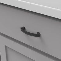 American Diner Collection Pull 3'' cc Matte Black Finish P2143-MB