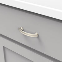 American Diner Collection Pull 3'' cc Satin Nickel Finish P2143-SN