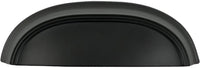 American Diner Collection Cup Pull 3'' & 3-3/4'' cc Matte Black Finish P2144-MB