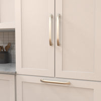 American Diner Collection Appliance Pull 12'' cc Satin Nickel Finish P2147-SN