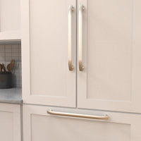 American Diner Collection Appliance Pull 18'' cc Satin Nickel Finish P2148-SN