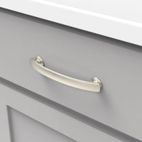 American Diner Collection Pull 5-1/16'' cc Satin Nickel Finish P2149-SN
