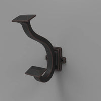 Bungalow Collection Signature Hook 1-1/2'' cc Oil-Rubbed Bronze Highlighted Finish P2155-OBH