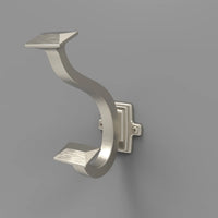 Bungalow Collection Signature Hook 1-1/2'' cc Satin Nickel Finish P2155-SN