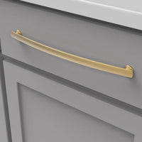 American Diner Collection Pull 12'' cc Brushed Golden Brass Finish P2159-BGB