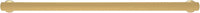 American Diner Collection Pull 12'' cc Brushed Golden Brass Finish P2159-BGB