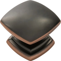 Euro-Contemporary Collection Knob 1-1/2'' Square
