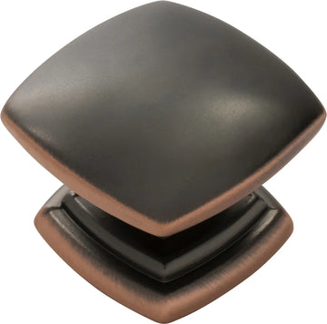 Euro-Contemporary Collection Knob 1-1/2'' Square