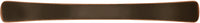 Euro-Contemporary Collection Pull 4'' cc Oil-Rubbed Bronze Highlighted Finish P2164-OBH