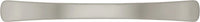 Euro-Contemporary Collection Pull 4'' cc Satin Nickel Finish P2164-SN