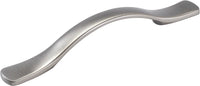 Euro-Contemporary Collection Pull 4'' cc Stainless Steel Finish P2164-SS