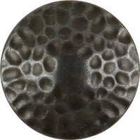 Craftsman Collection Knob 1-1/4'' Diameter Black Iron Finish P2170-BI