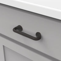 Craftsman Collection Pull 3-3/4'' cc Oil-Rubbed Bronze Highlighted Finish P2173-OBH