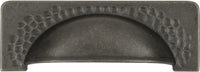 Craftsman Collection Cup Pull 3-3/4'' cc Windover Antique Finish P2174-WOA