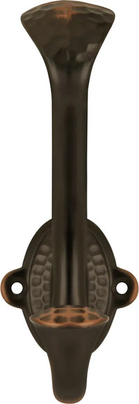 Craftsman Collection Signature Hook 1-3/8'' cc Oil-Rubbed Bronze Highlighted Finish P2175-OBH