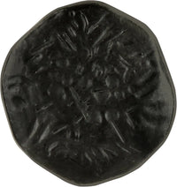 Carbonite Collection Knob 1-1/2'' Diameter Black Iron Finish P2182-BI