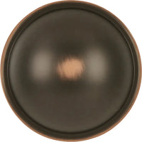 Savoy Collection Knob 1-1/4'' Diameter Oil-Rubbed Bronze Highlighted Finish P2243-OBH