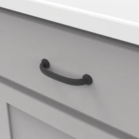 Zephyr Collection Pull 3-3/4'' cc Matte Black Finish P2281-MB