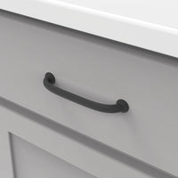 Zephyr Collection Pull 5-1/16'' cc Matte Black Finish P2282-MB